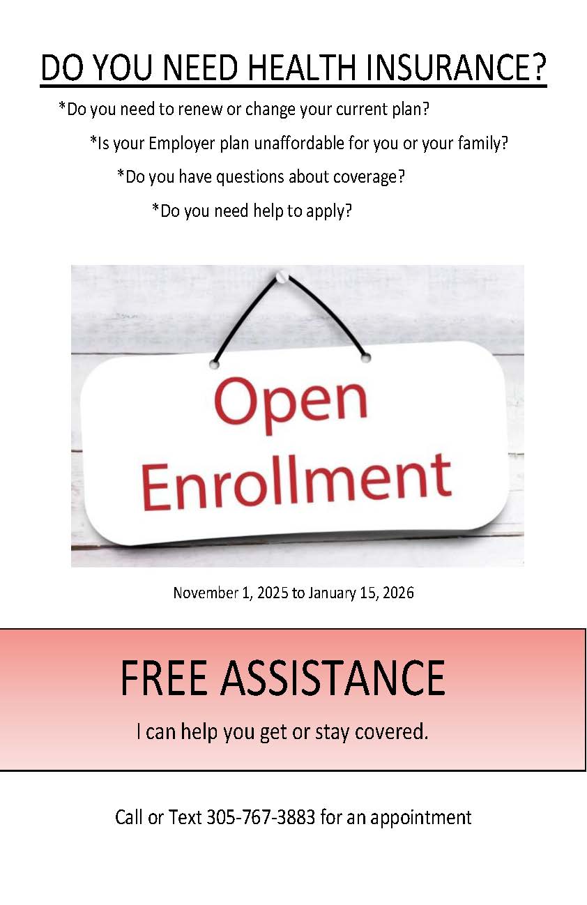 Open Enrollment Flyer