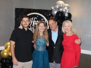 Eric Whiteside, Mason Whiteside, Mark Whiteside, and Lilla Whiteside