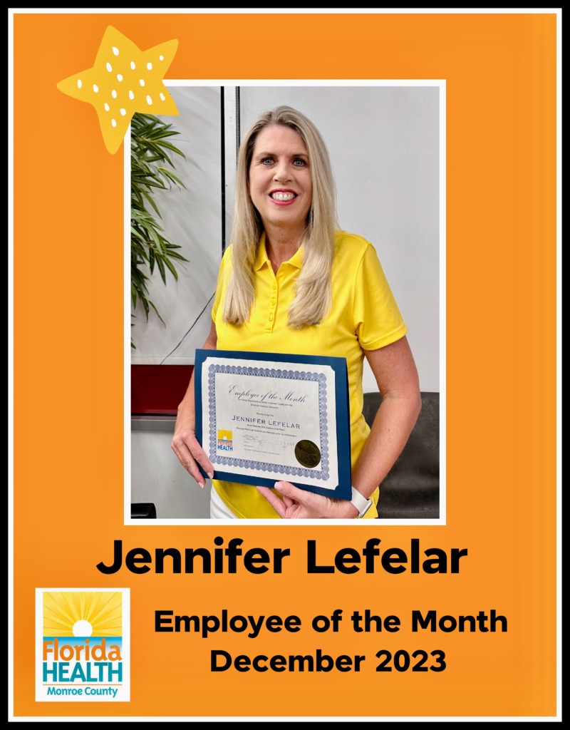 Jennifer Lefelar EOTM Graphic December 2023